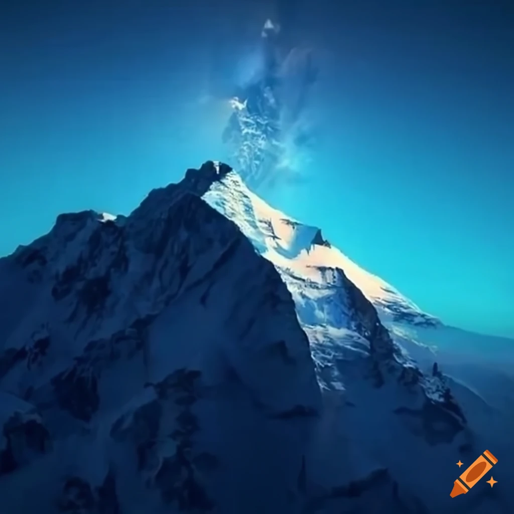 Blue Mountain logo with a mountaineer climbing a towering summit