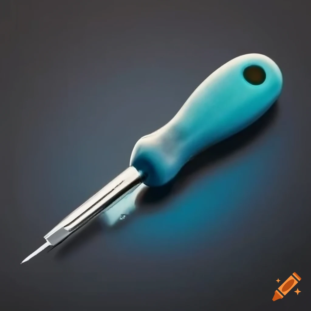 Screwdriver tool isolated on white background