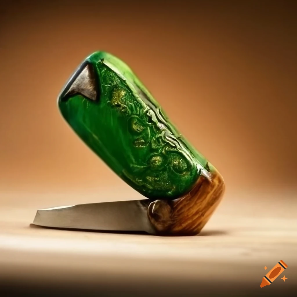 Silver old little whittling French knife
