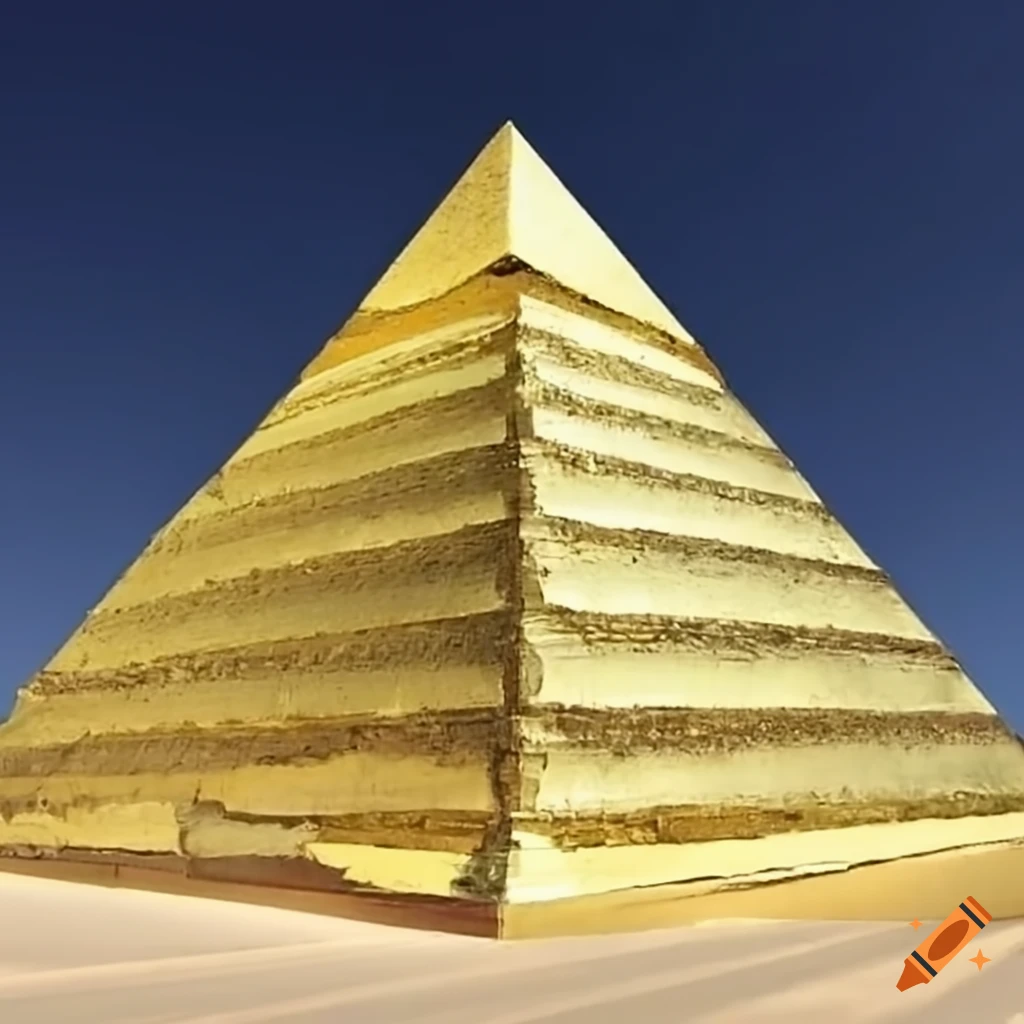 Golden pyramid