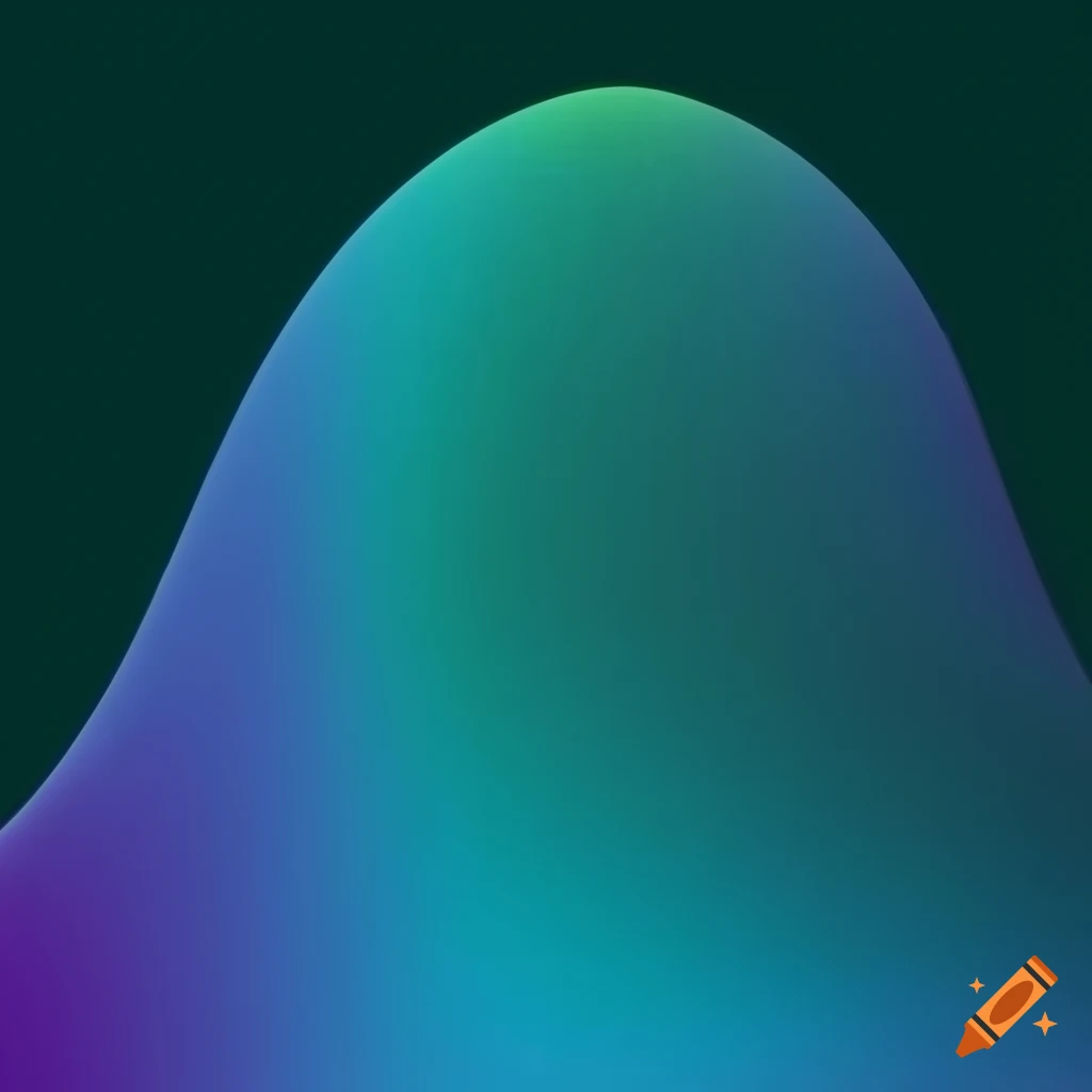 Web3 gradient bell curve normal distribution