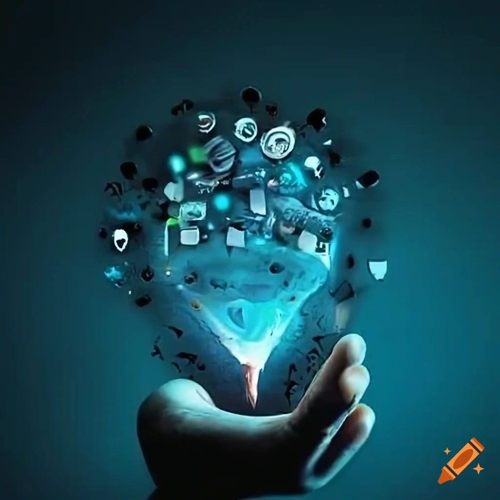 Marketing strategy concept illustration