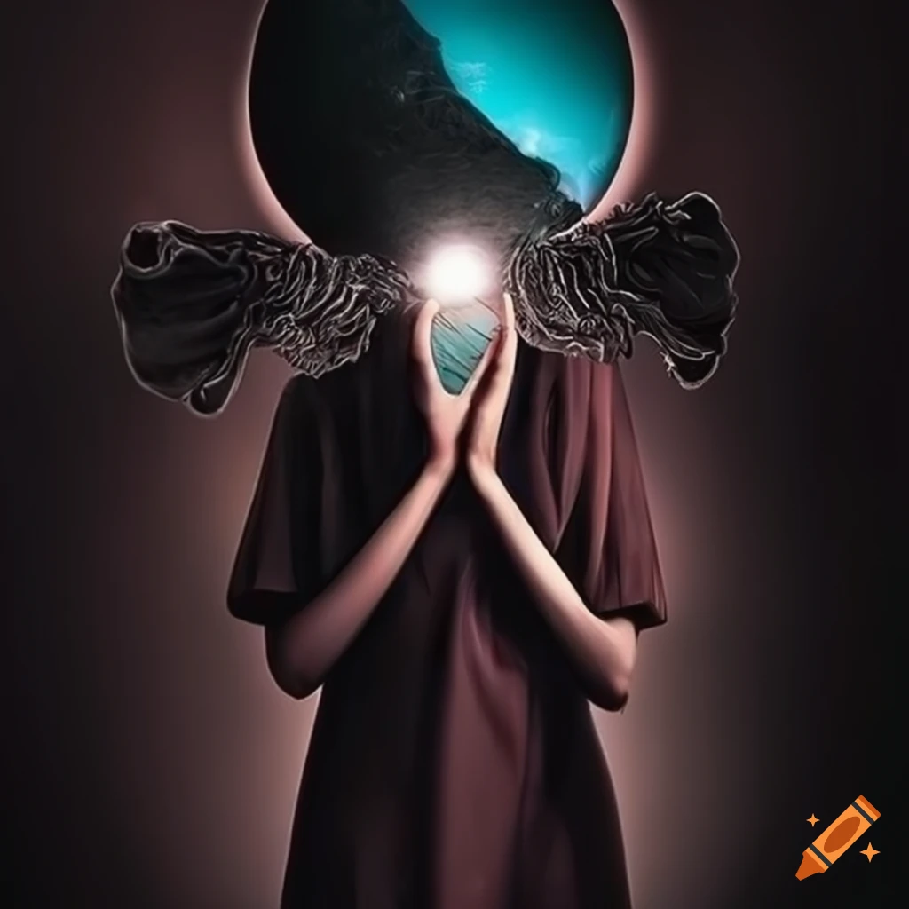 Profile picture for a unique social media account with a surreal and intriguing design