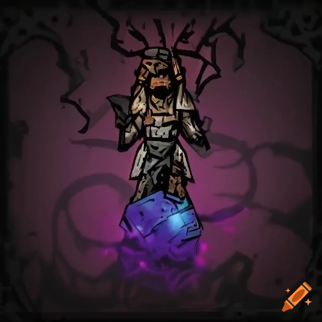 Darkest dungeon style mist in space
