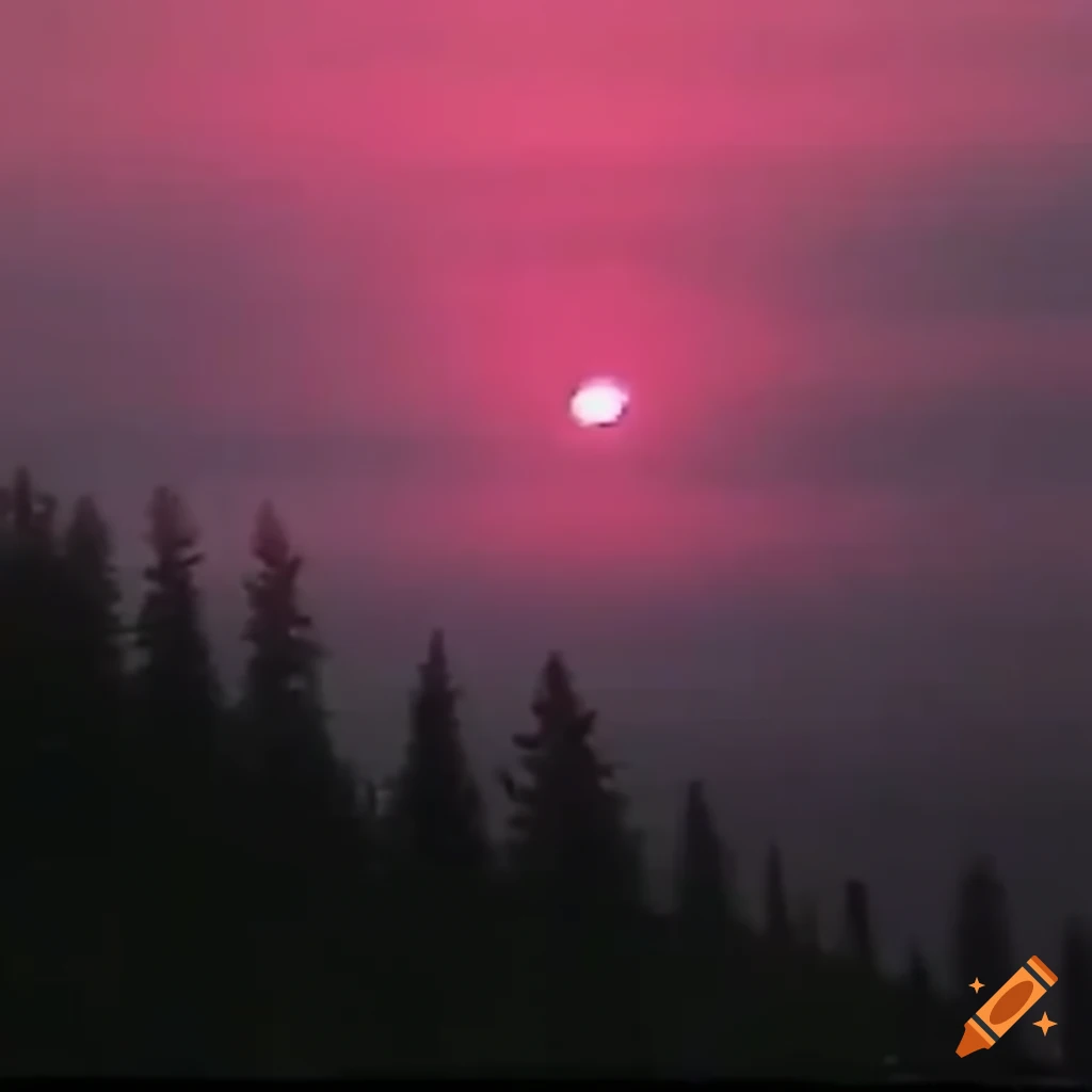 Misty morning in Western Washington at 7:30 am
