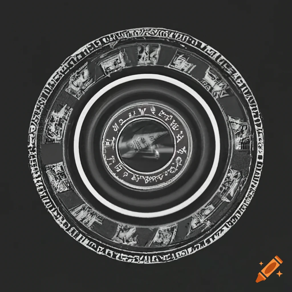 Custom logo for Yumanos Bikers inspired by indigenous tribes of Baja California, Mexico