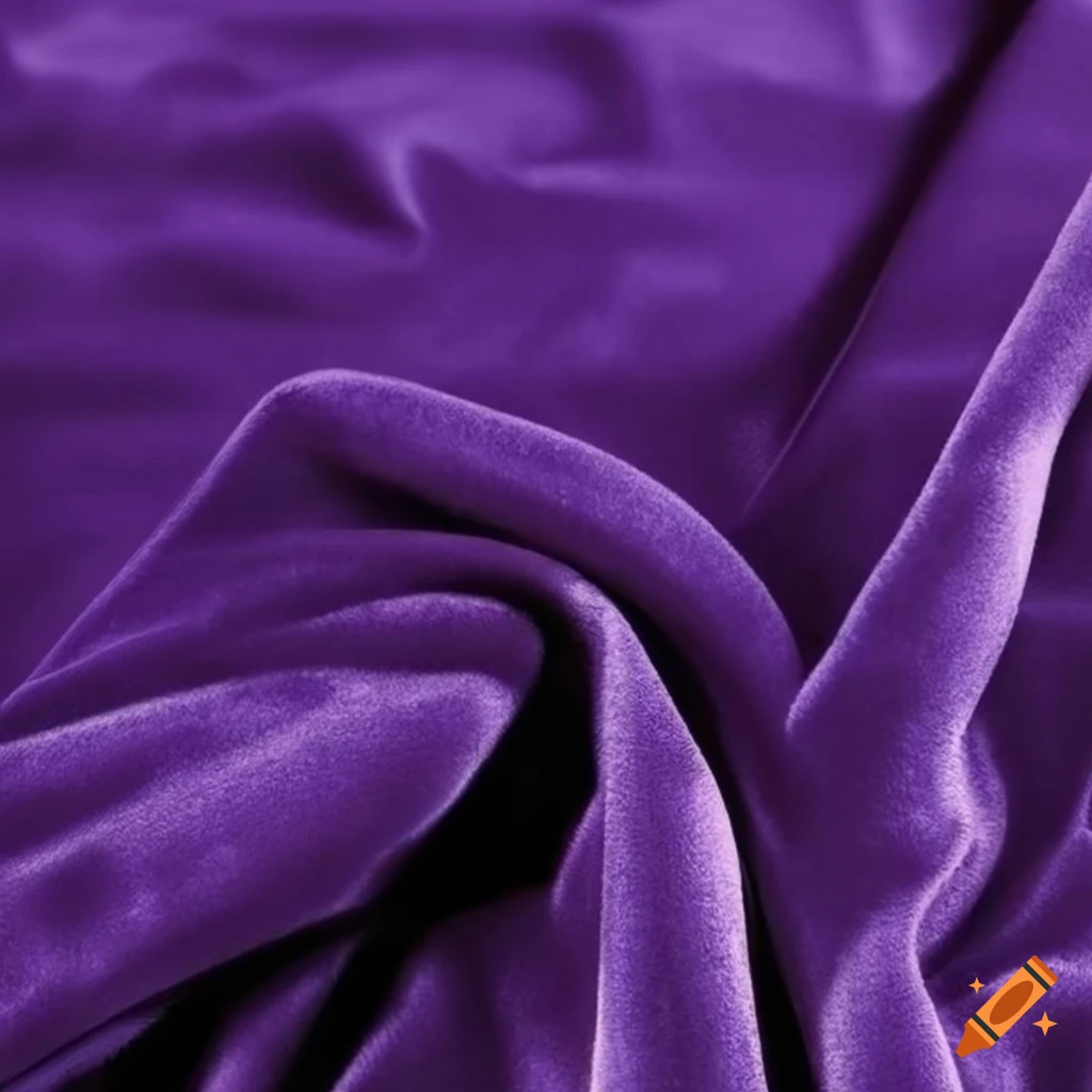 Purple velvet fabric texture