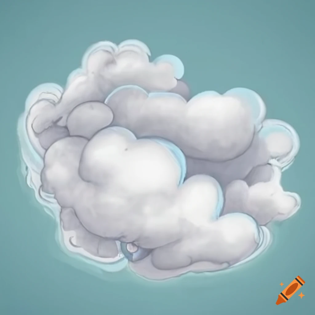 Stormy cloud with lightning