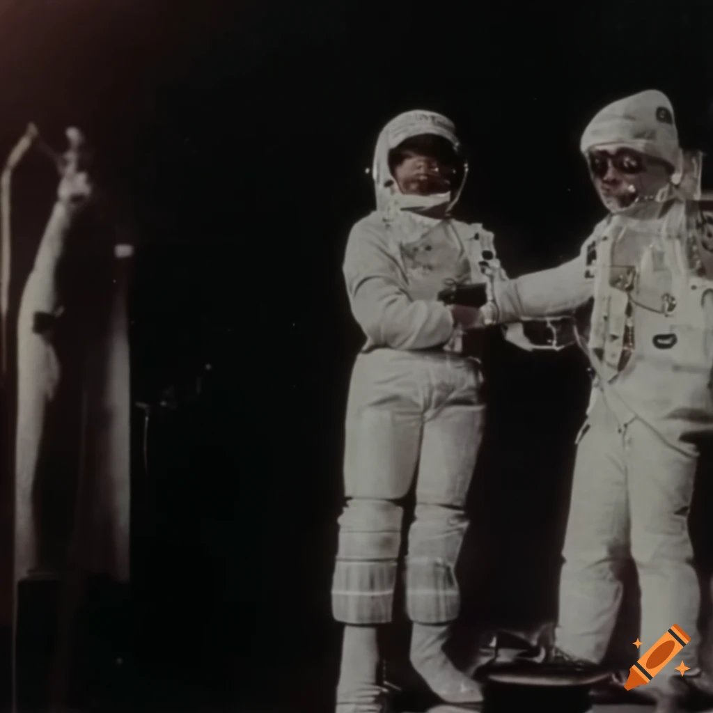 Receiving the ambassador from the Moon in 1972