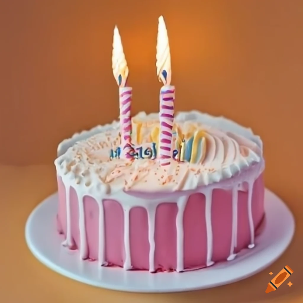 Birthday cake with the text 'Happy Birthday, Sir Eric!' on top