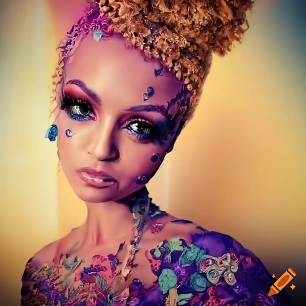 Dreamscape featuring a stylish lady