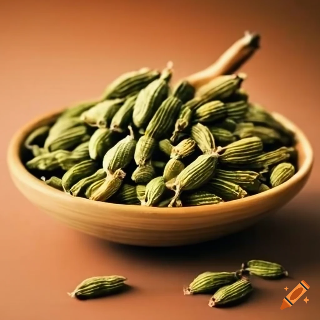 Bowl full of cardamom