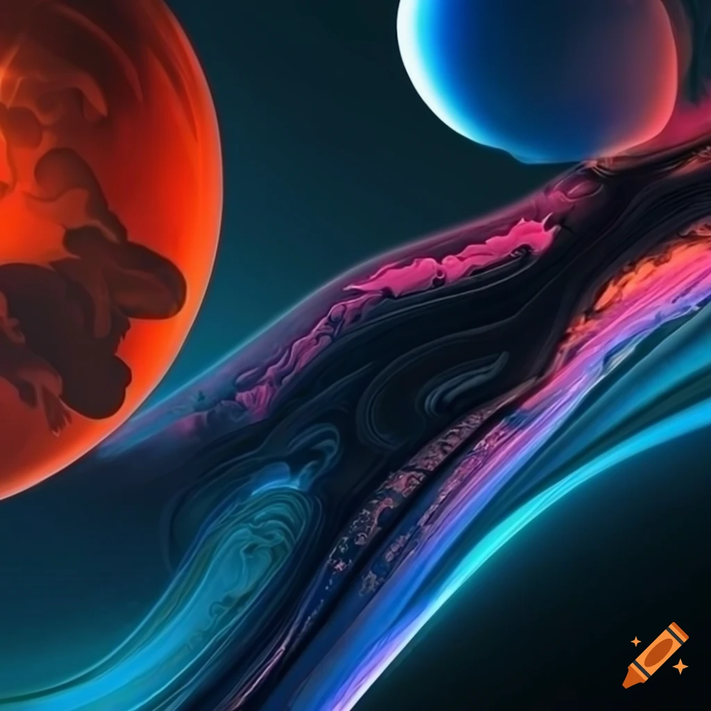 Abstract dark background with a light-framed empty dark area