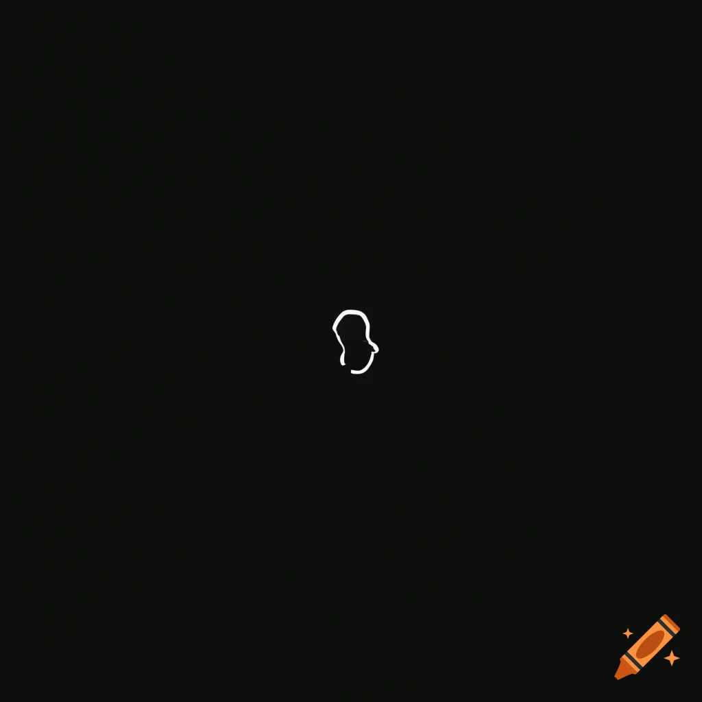 Random distribution of points on a dark minimalist background