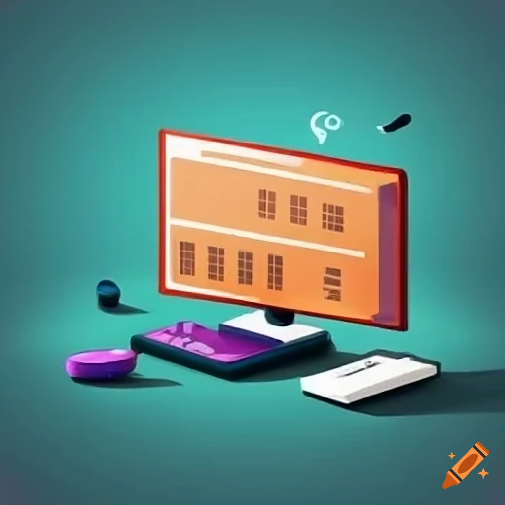Modern style calendar next to clear and professional data table
