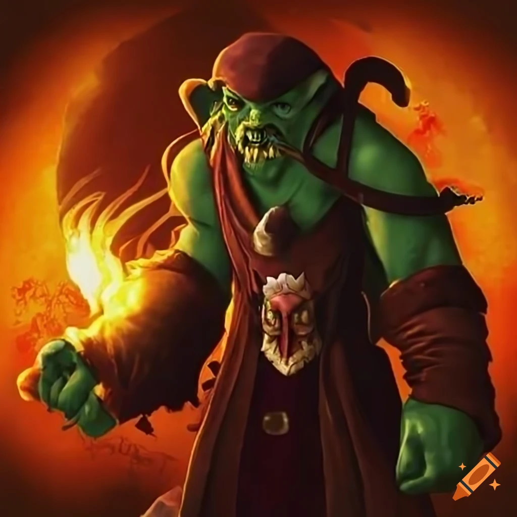 Orc magician