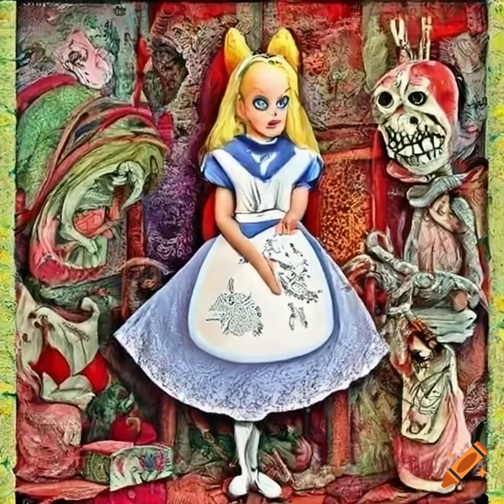 Alice's nightmare in Wonderland