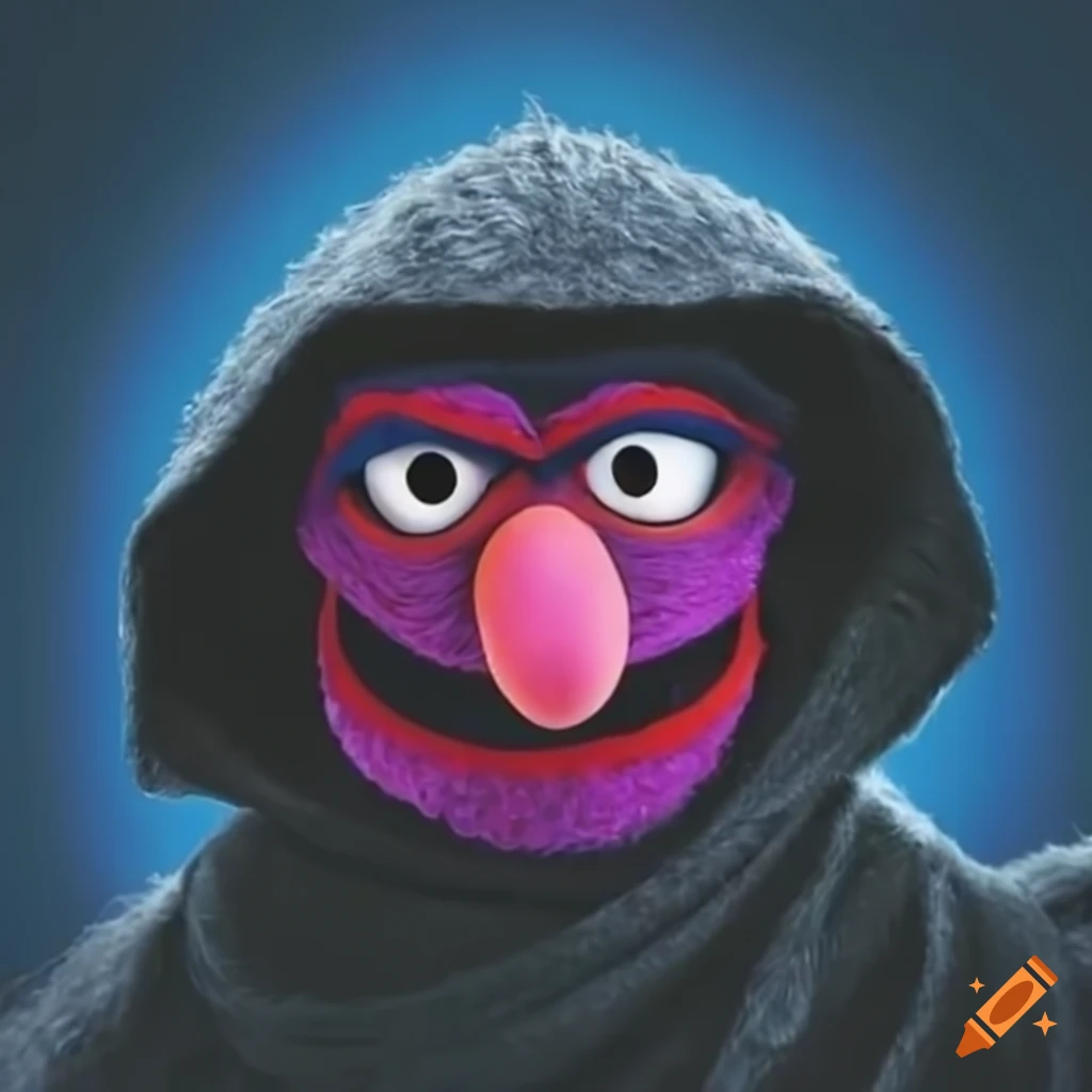 Grover as Sith from Star Wars