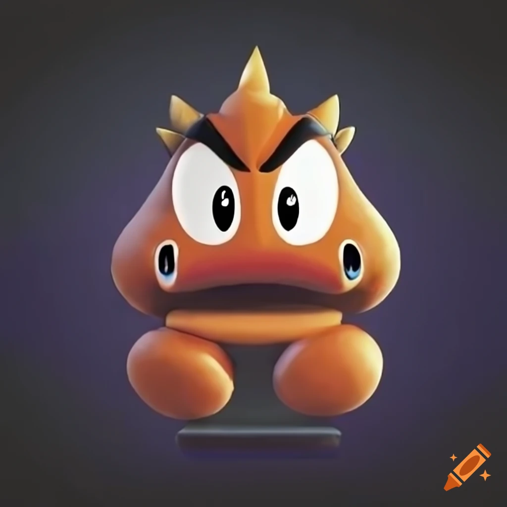 Mixture of Goomba and Bowser character