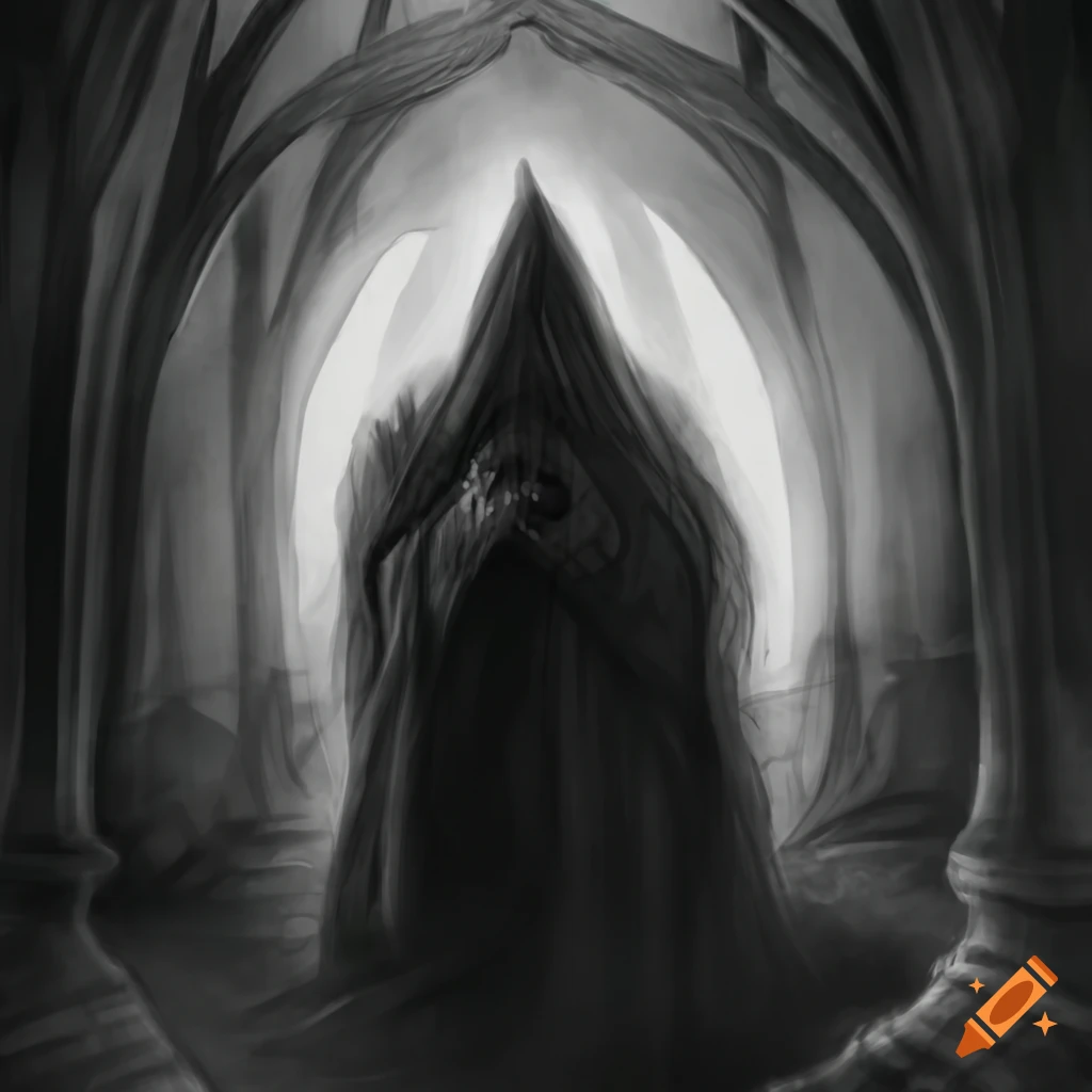 Religious symbol of the Underdark resembling a dark sun with shadows
