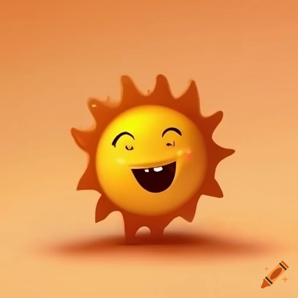 Cute sun illustration