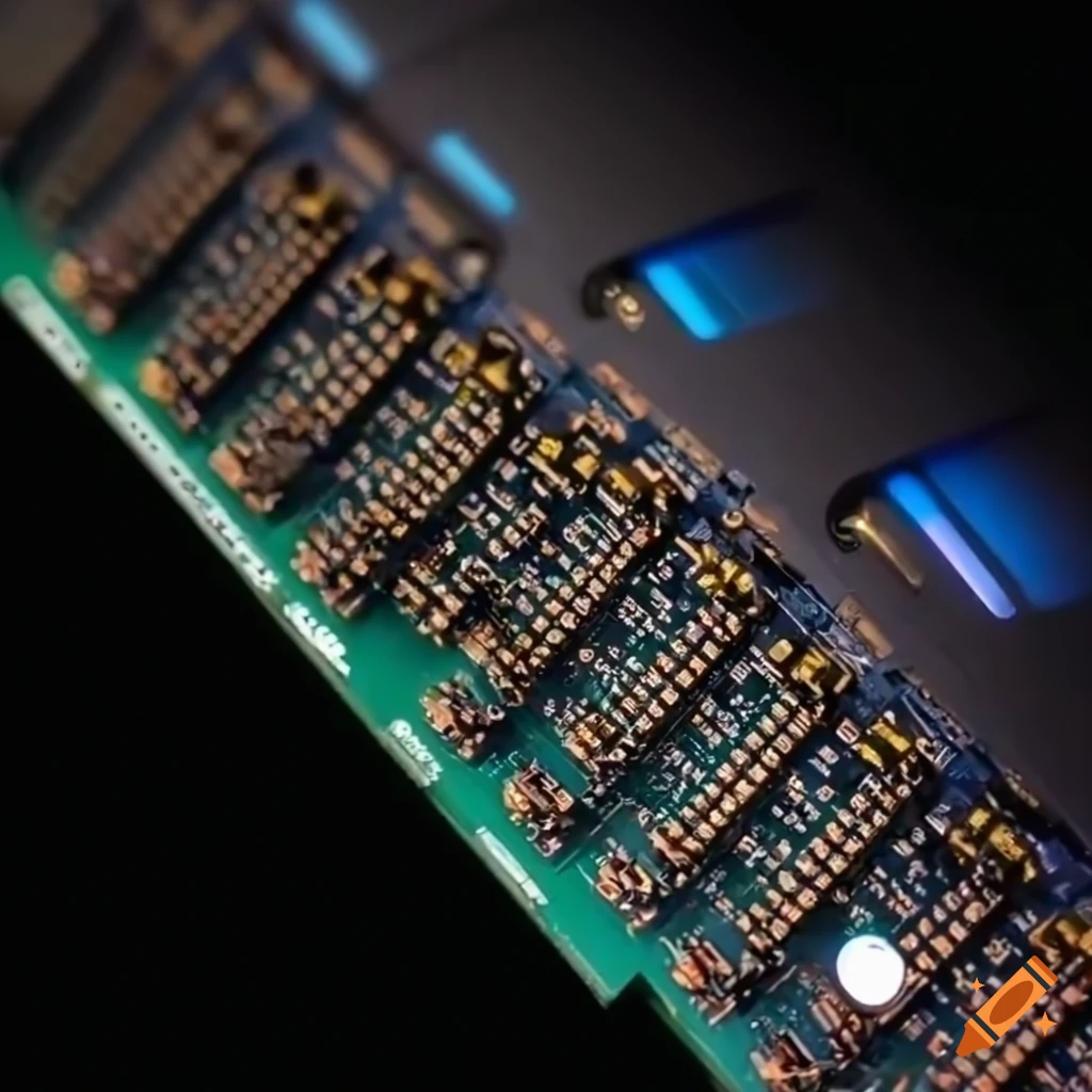 Desktop RAM stick with controller buttons on the NAND chips