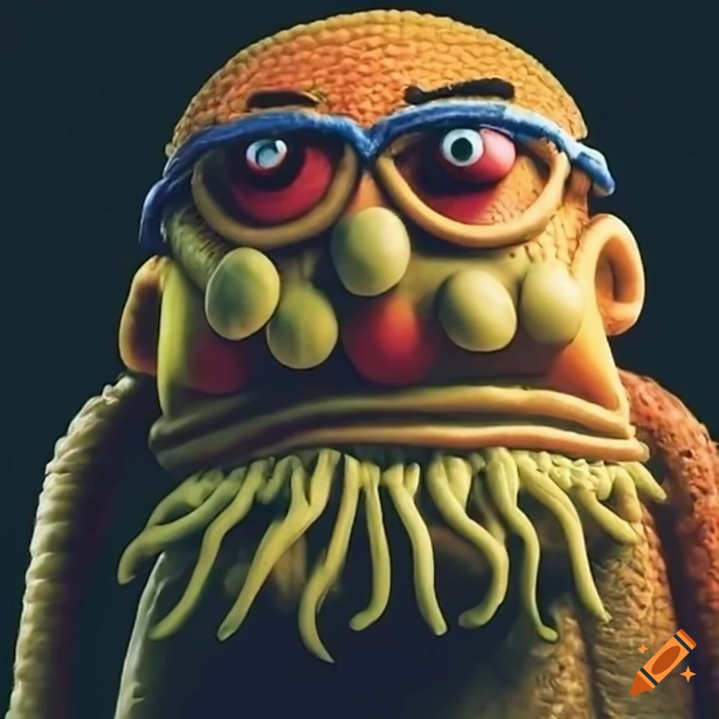 Ernie and Bert as Cthulhu