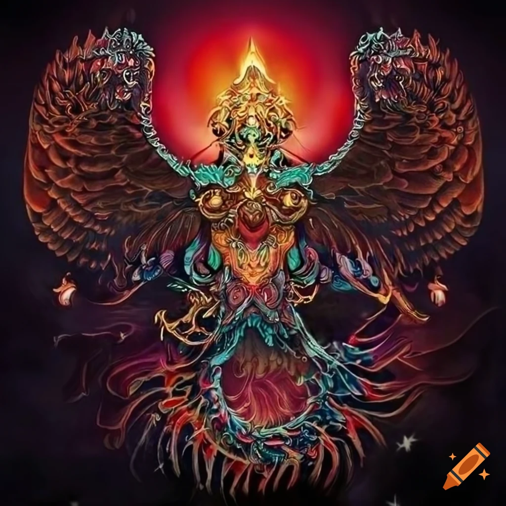 Guardian Garuda inspired by Japanese mythology pays tribute to Dranzer in intricate artwork