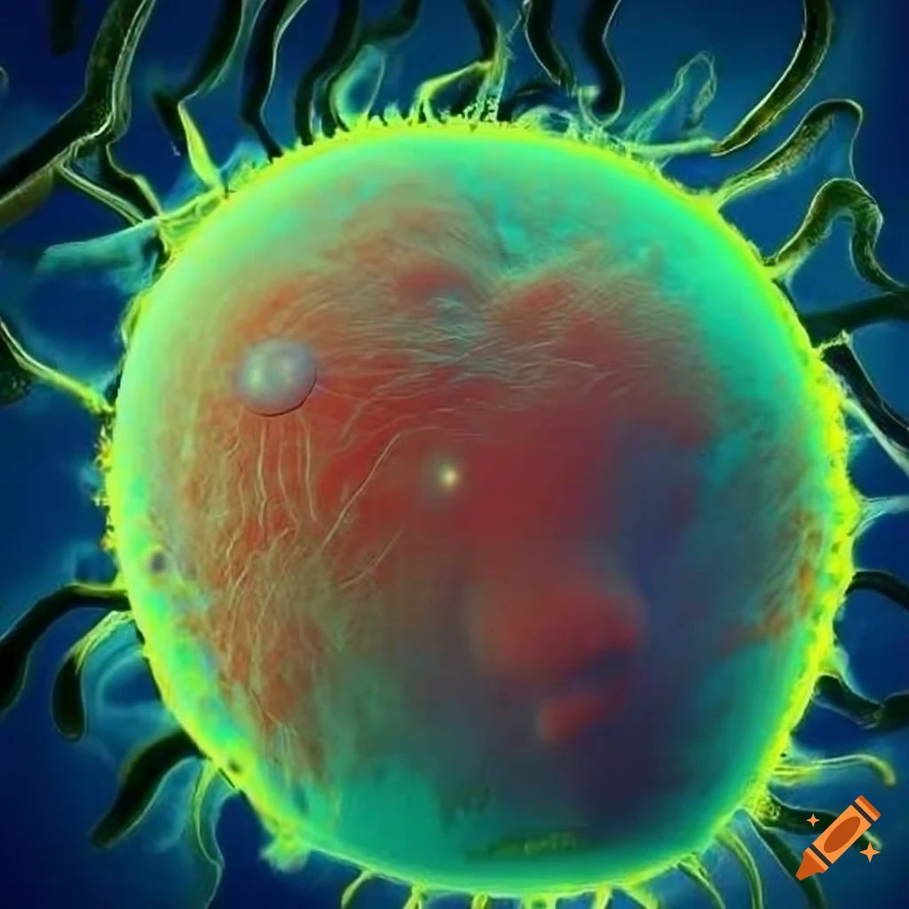 Illustration of the Last Universal Common Ancestor (LUCA)