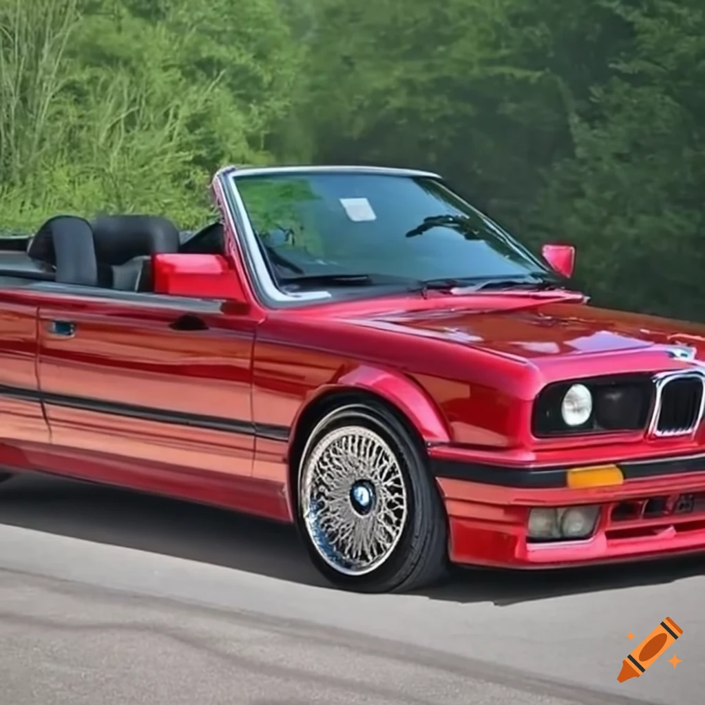 Custom BMW E30 cabrio pick-up truck