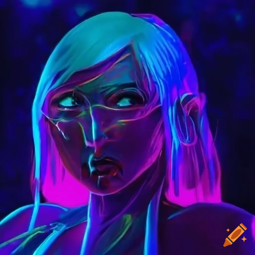 Roxi pcp, retrofuturistic vaporwave glitchpop artist