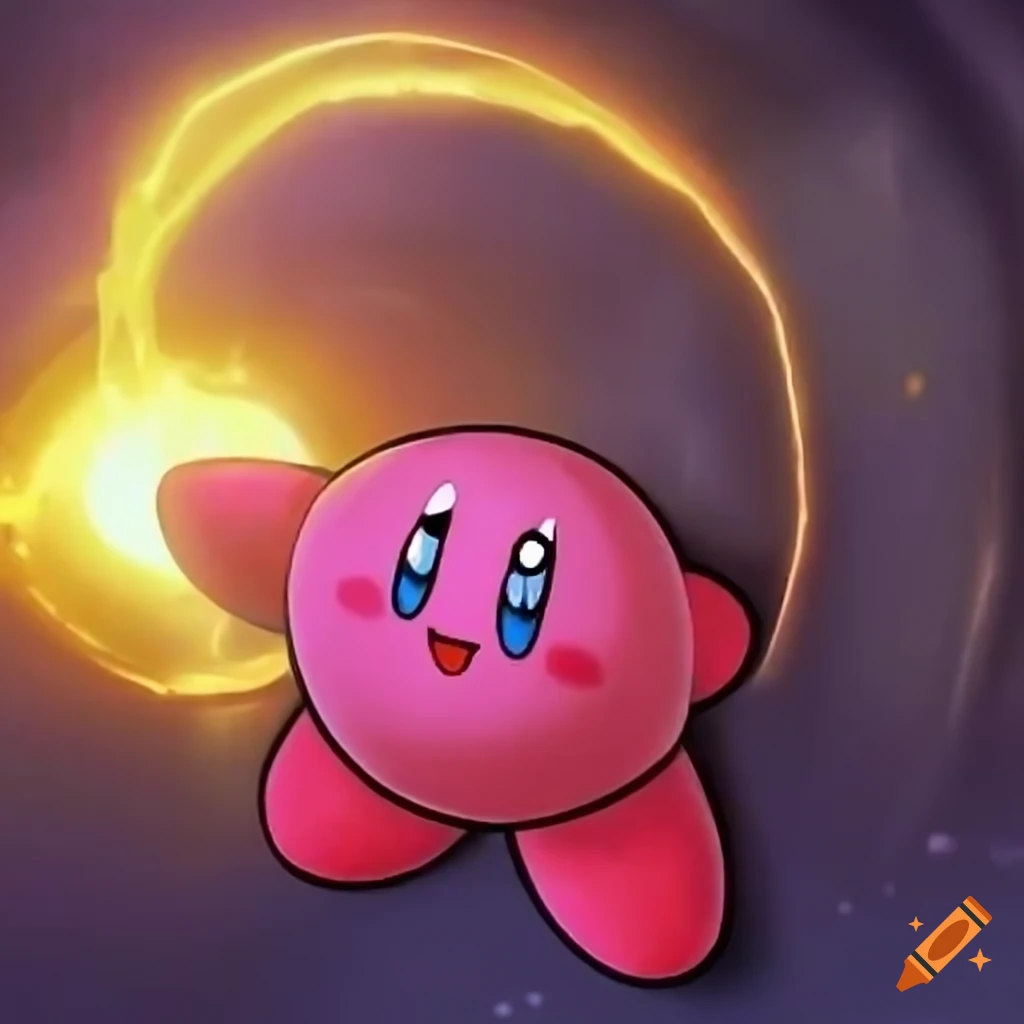 Kirby using his Hypernova power