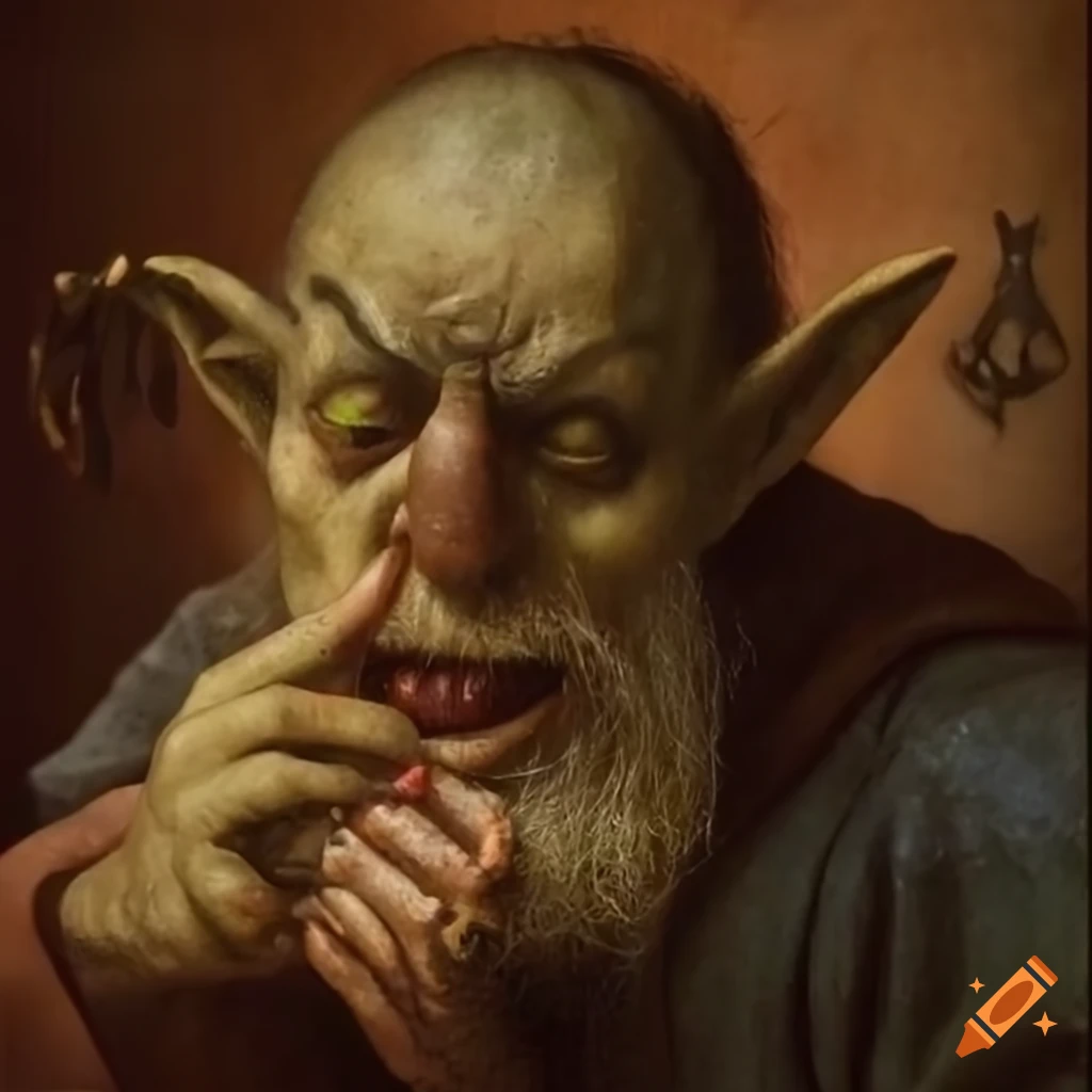 Quote about Goblin Men and their fruits