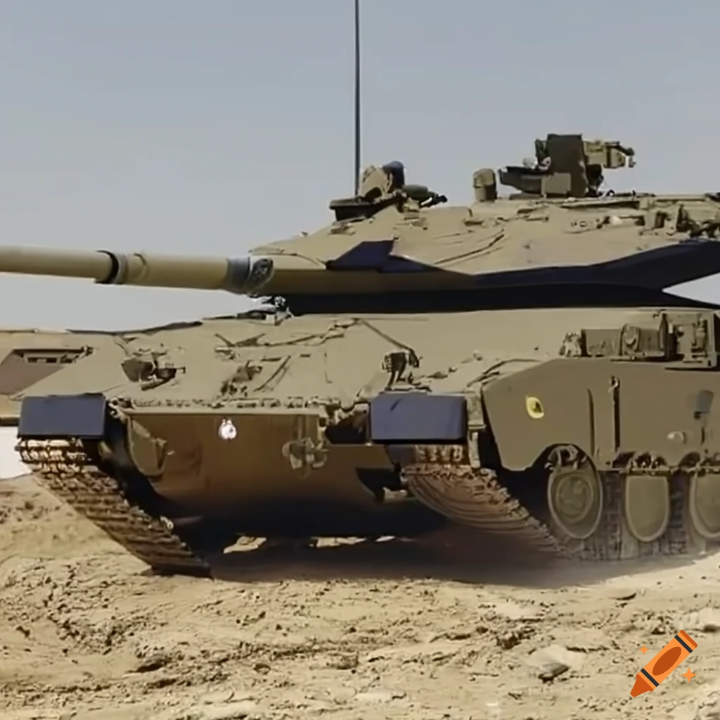 Turret of Merkava Mk. IV and chassis of T-90M