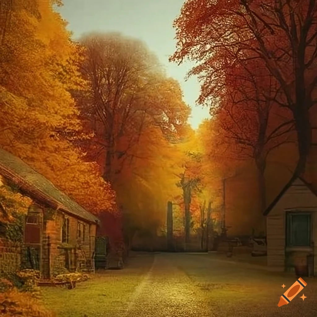 1920s fall wallpaper design in Birmingham