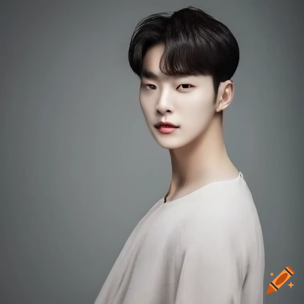 Handsome Korean man