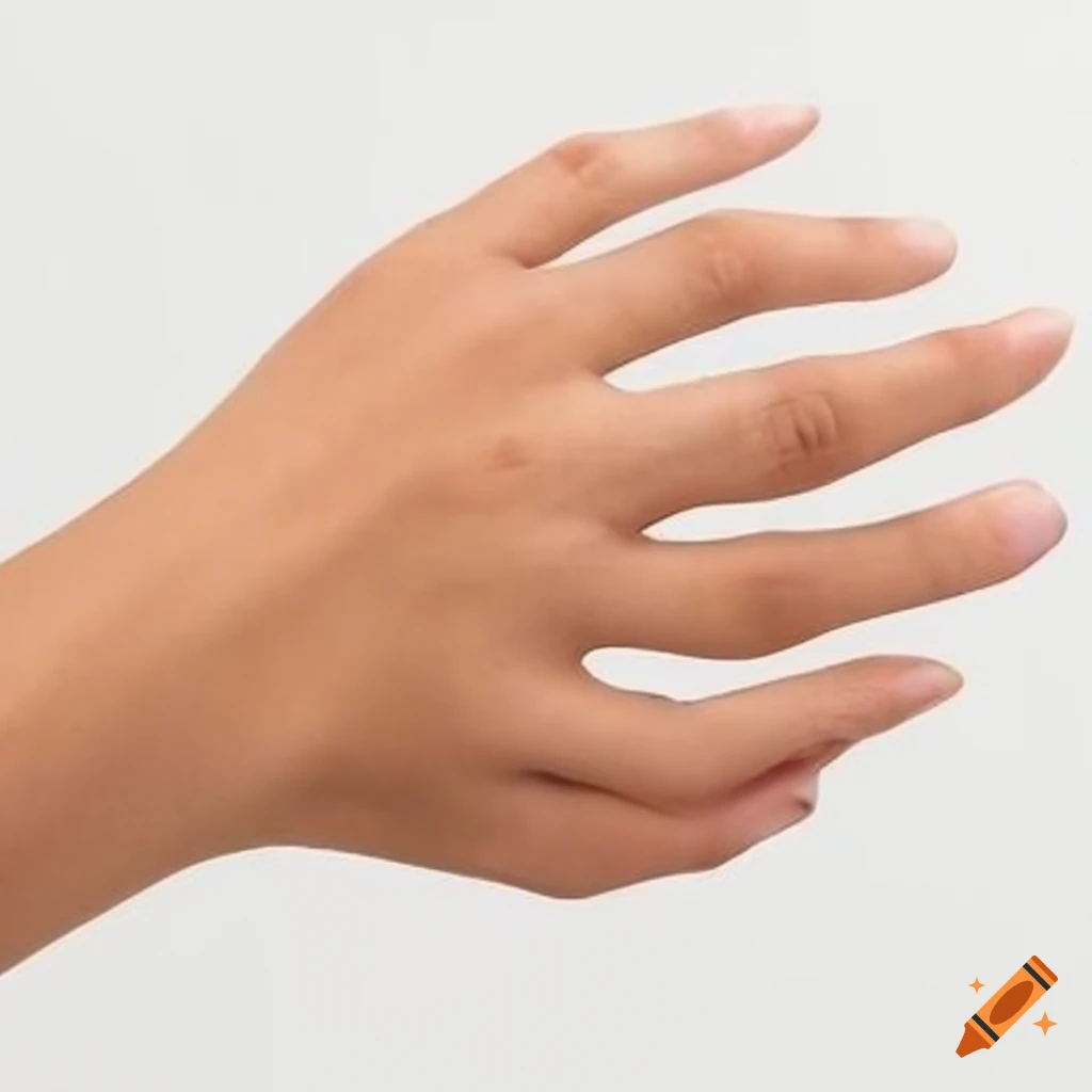 Crayon finger drawing