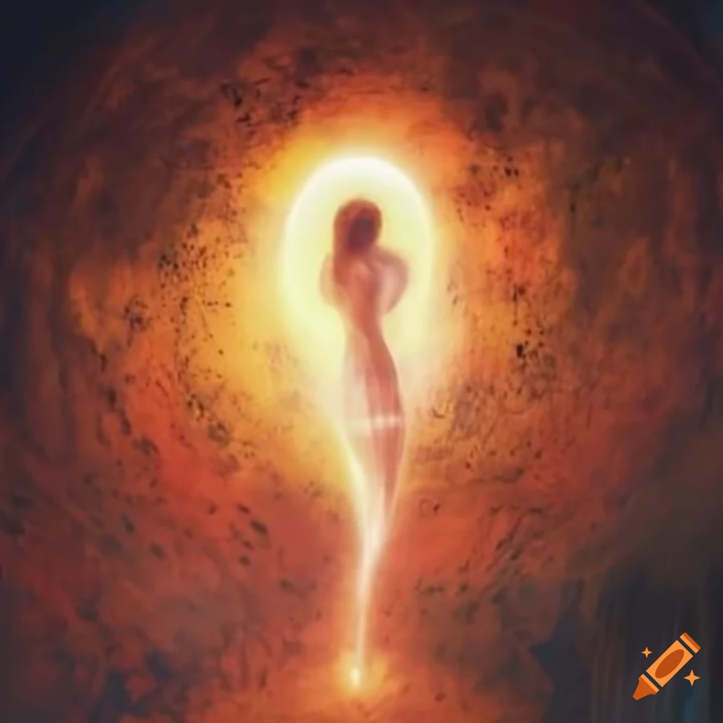 Dreamer consumed by blinding explosion of energy with body disintegrating into particles of light and sound