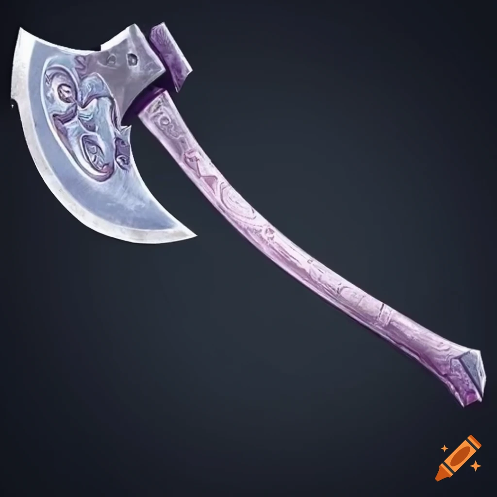 Legendary axe weapon
