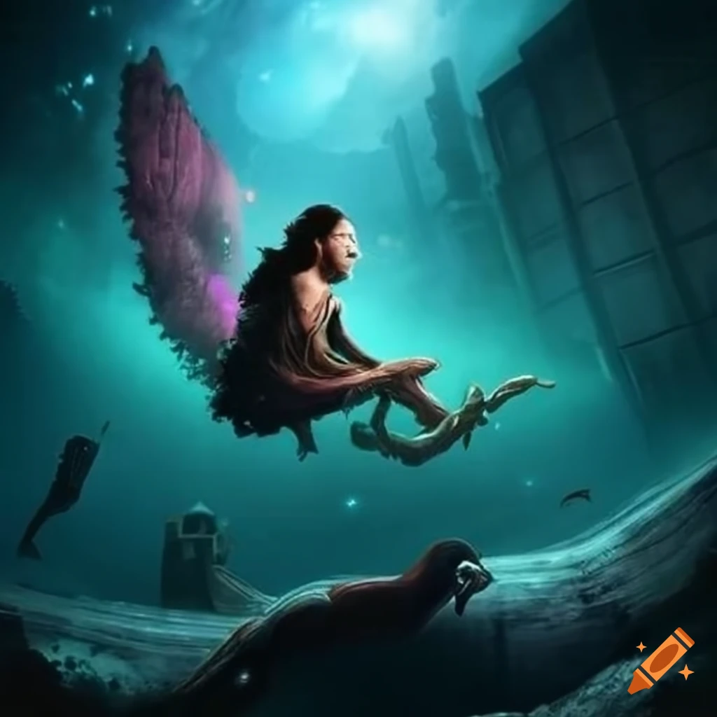 Joseph Steven Marshall in a dream world with unleashed powers