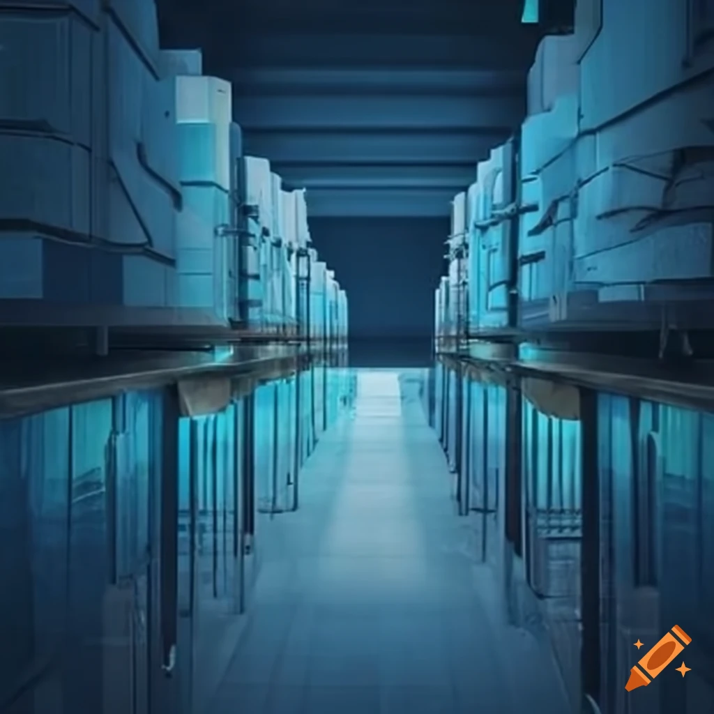 Cold background for sustainable shipper
