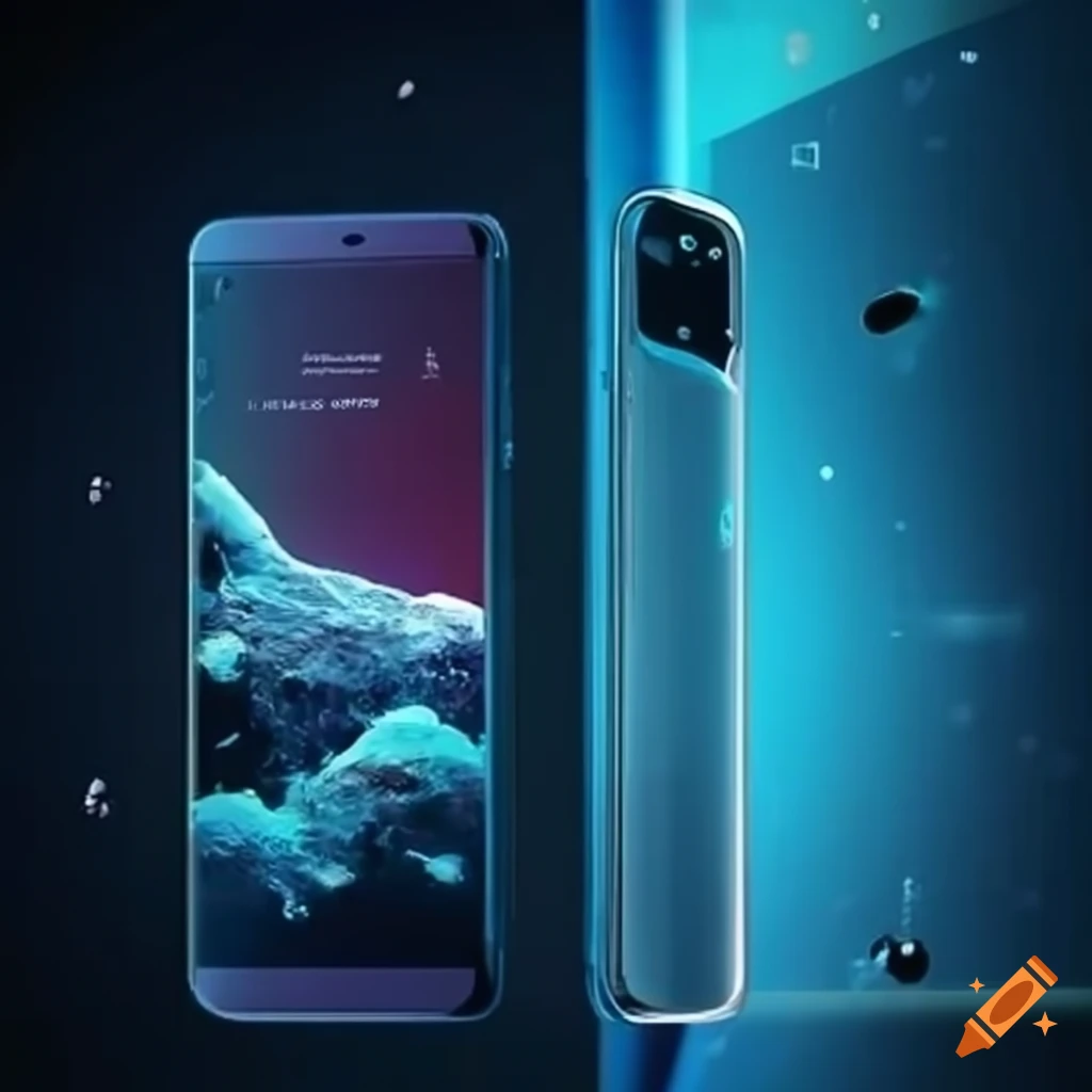 Futuristic smartphone