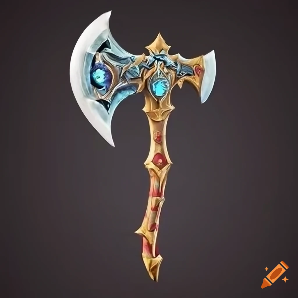 Mythic axe sword blade