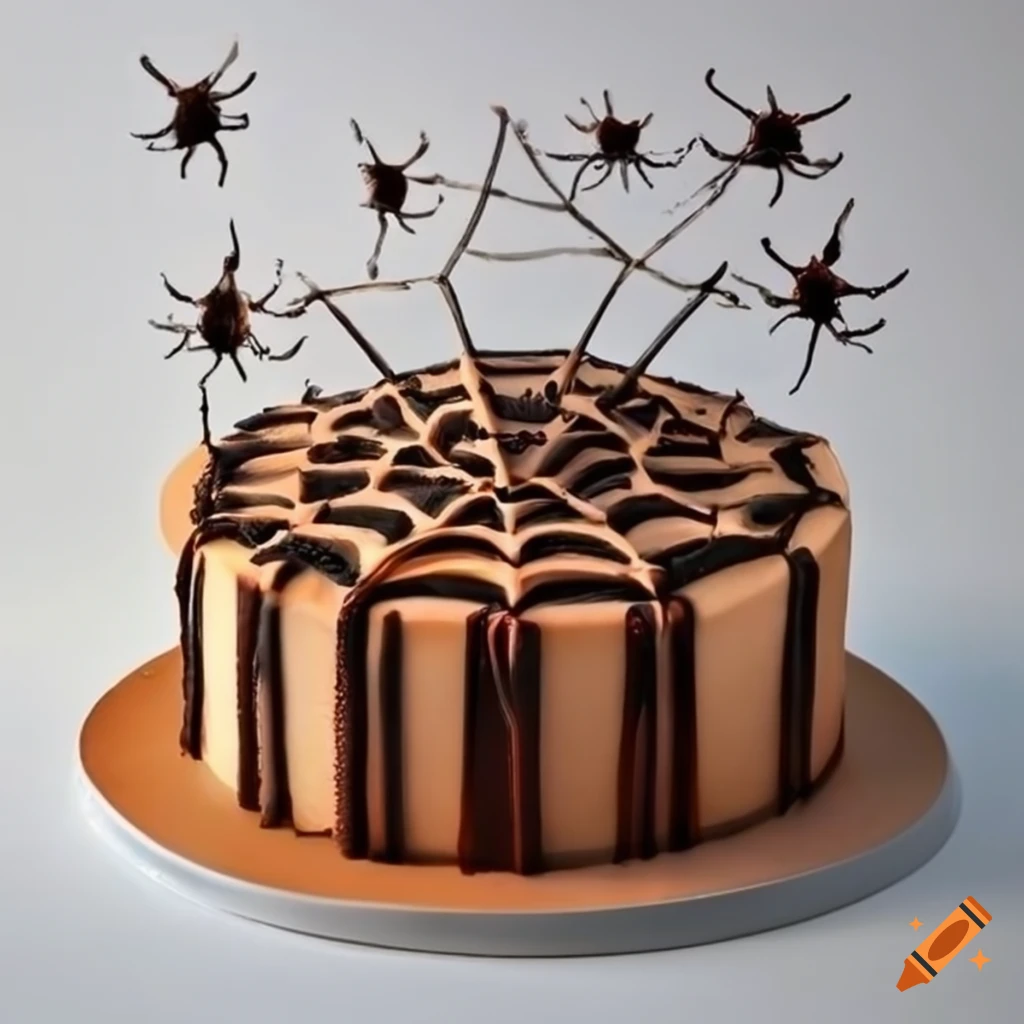 Spider Web Cake
