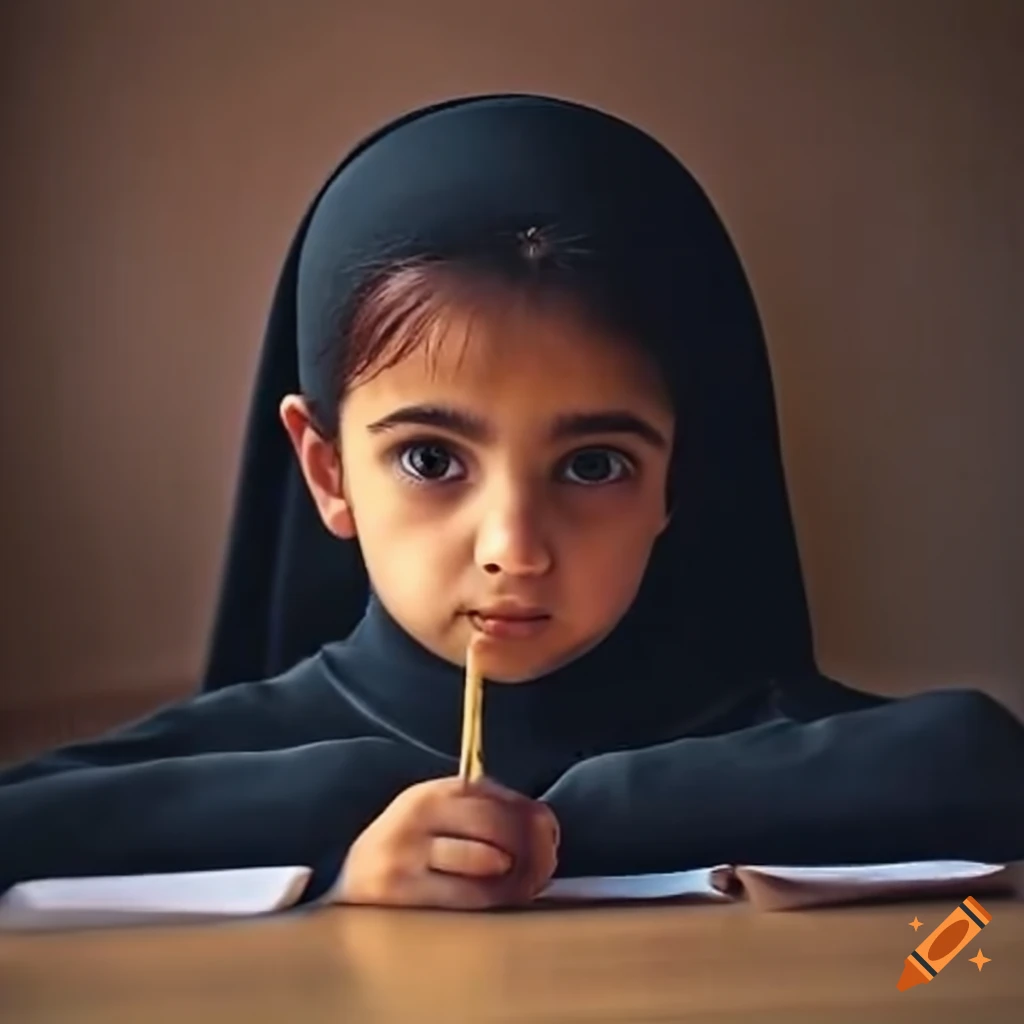 Iranian school classroom