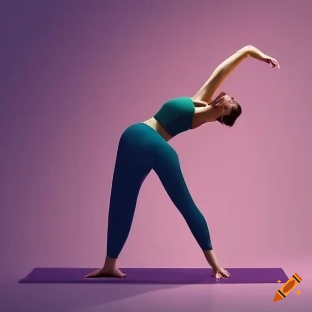 Woman in yoga pants