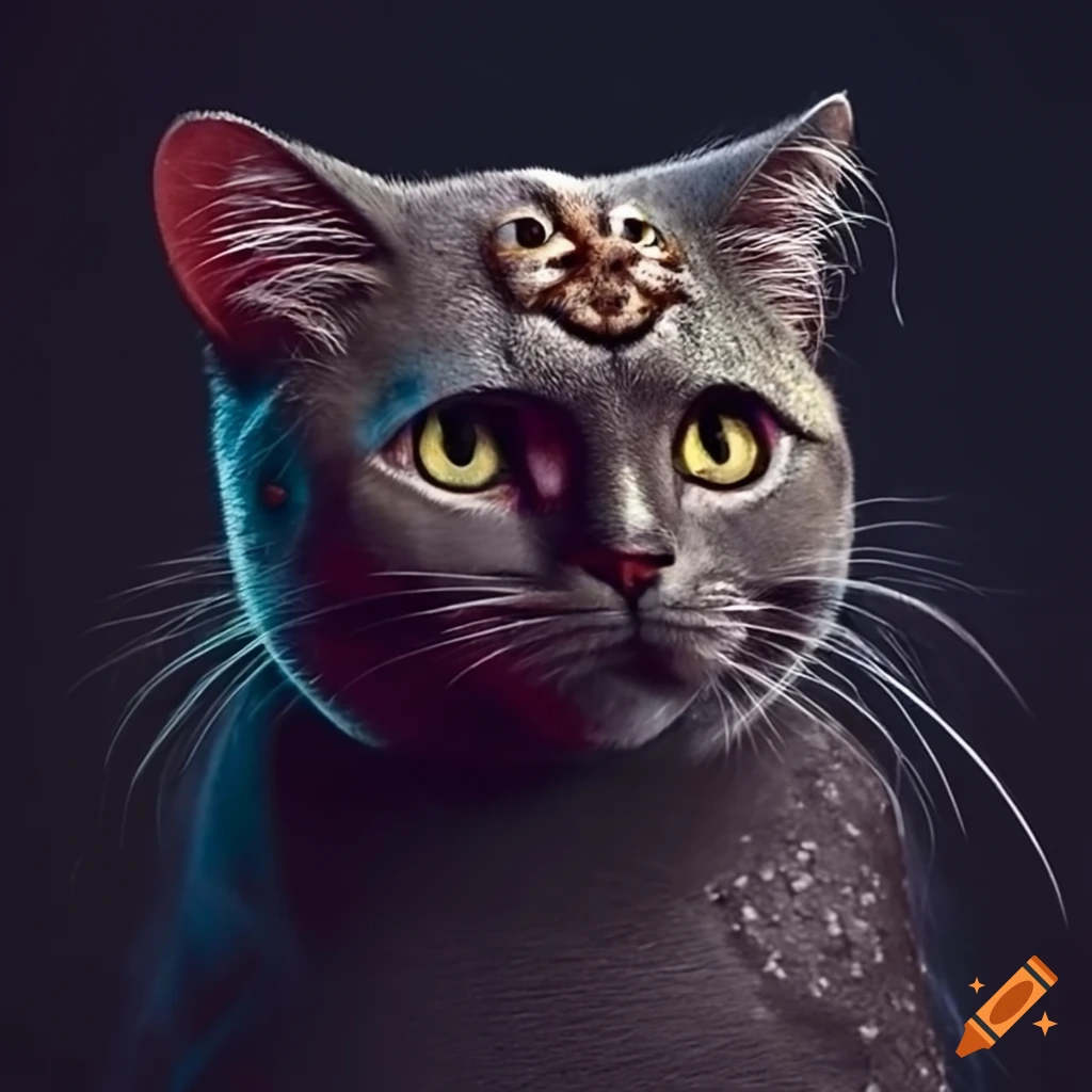 Studded cat