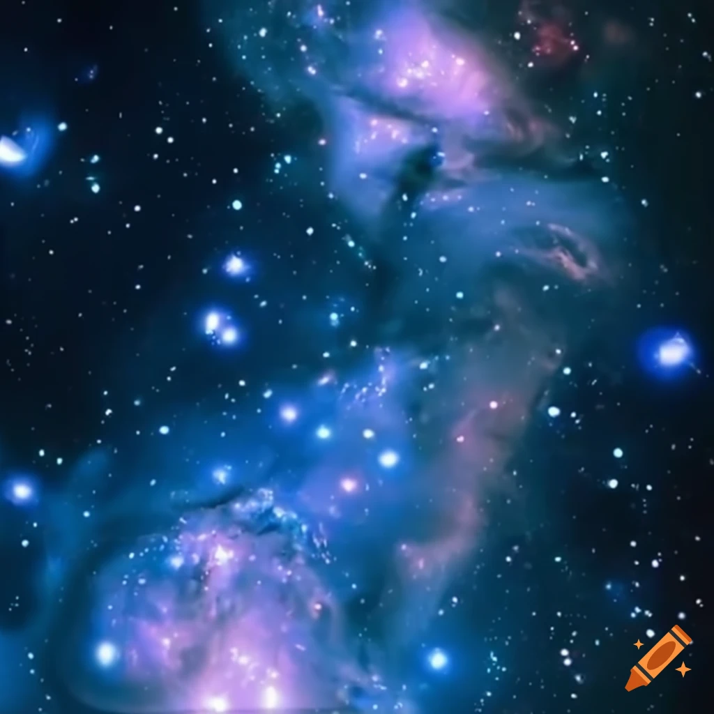 Dreamer connects with A.I. Robot in a cosmic dream