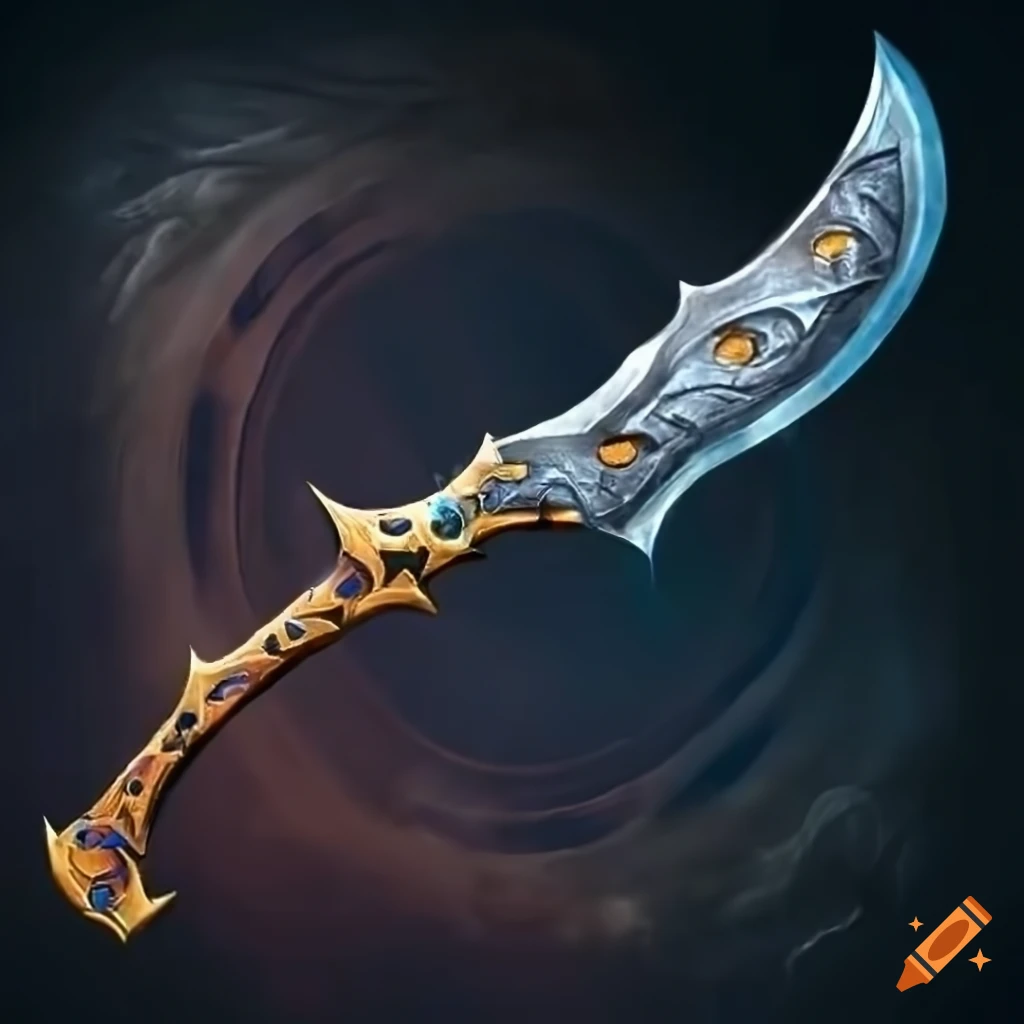 Mythic axe longsword