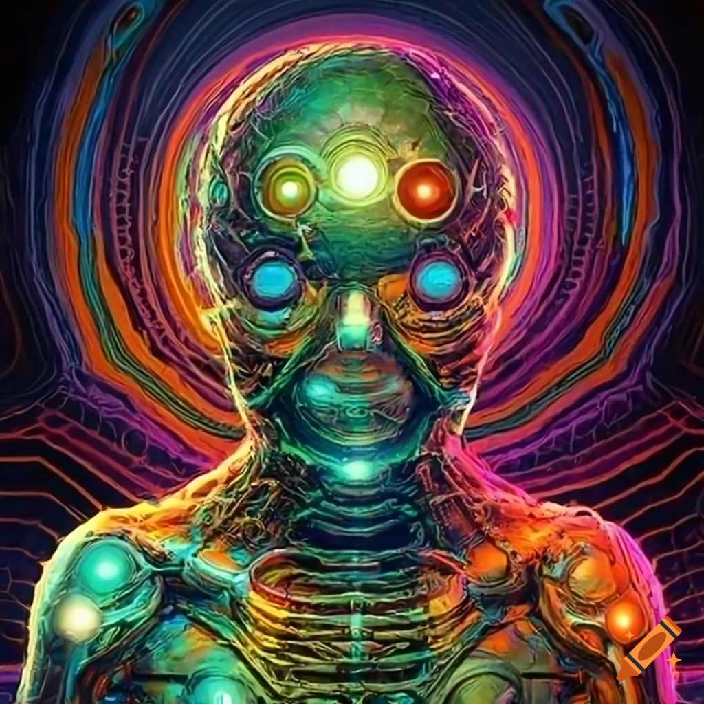 70s sci-fi organic machine art by Akira Toryiama